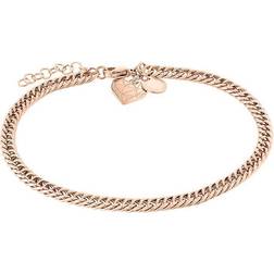 Liebeskind Bracelet cheville LJ-0860-A-25 Acier inoxydable Or Rose