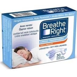 Breathe Right Näsplåster Transparent Small-Medium