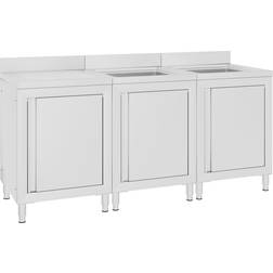 vidaXL Keittiön Tiskiallaskaappi 180 x 60 x 96 cm