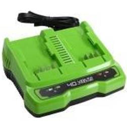 Greenworks 40V Dual slot charger 2A G40x2CUC2 2940907