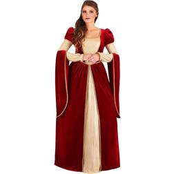 Regal Renaissance Queen Costume for Women