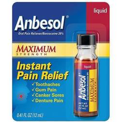 Liquid Maximum Strength Instant Oral Pain Relief 0.41