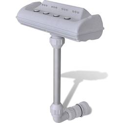 vidaXL Cascade Waterfall Swimming Pool Fountain with LED Lights