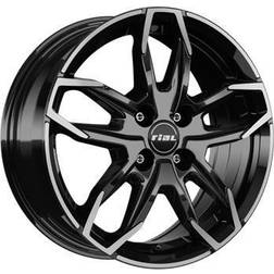 Rial Lucca Black Pol 7.5x17 5/115