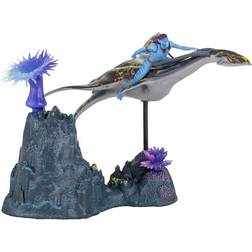 Avatar: The Way of Water Neteyam and Ilu Action Figure 2-Pack