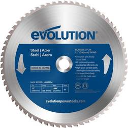 Evolution 12-in 60-Tooth Dry Standard Tungsten Carbide-Tipped Steel Circular Saw Blade