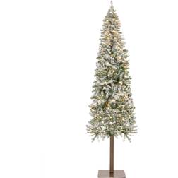 Best Choice Products 6ft Pre-Lit Slim Pencil Christmas Tree 78"