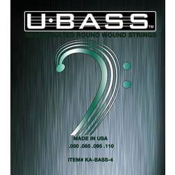 Kala Bass String Set Ukulele Bass Wound Type KA-BASS4 U-BASS Silver