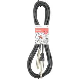 Chord 190.075uk Cable 6 M 6.35mm Black Classic To Plug 3m