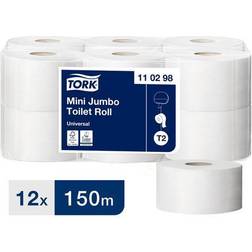 Tork Toalettpapper Uni T2 2-lag 12/FP