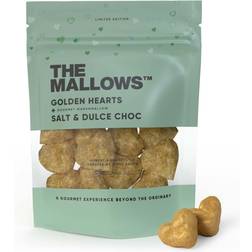 The Mallows Skumfiduser med Dulce Chokolade & Salt - Golden Hearts, 90g