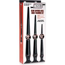 Hosed Extreme Silicone Anal Plug Training Set 34/42/49cm