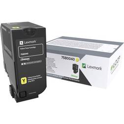 Lexmark Tonerpatron for CS727de - Gul