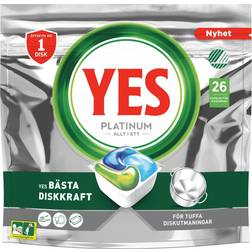 Yes Platinum All In One Dishwasher 26 Tablets