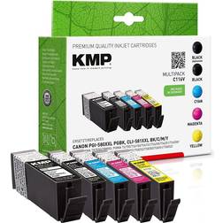 KMP Druckerpatrone XXL - Schwarz/Gelb/Cyan/Magenta