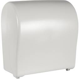 Abena Dispenser, White Classic Recycled, 20x30x34cm, Ø35cm, plast, håndklæderuller