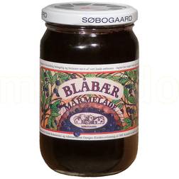 Søbogaard Blåbærmarmelade Økologisk 400 400g
