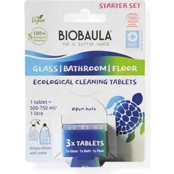 Biobaula Starter Glasrens, Badrens, Gulvvask 3xTablet