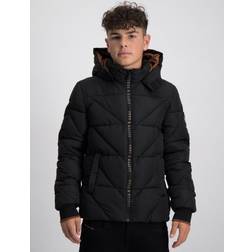 Scotch & Soda Water-repellent Hooded Jacket Black, Unisex