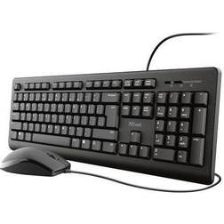 Trust TKM-250 Nordisk Keyboard Mouse Set