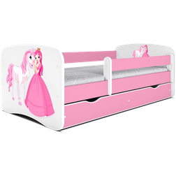 Kocot Kids Babydreams Pink Princess & Horse Cot 31.5x70.9"