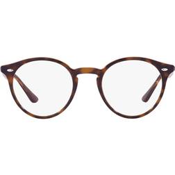 Ray-Ban RB2180 TRANSITIONS Zonnebrillen Havana Montuur Groen Glazen 51-21