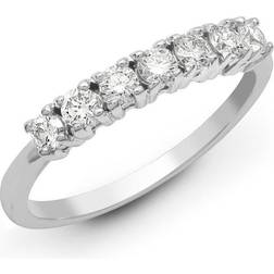 Jewelco London 18ct 1ct Diamond Stone Eternity Ring 4mm