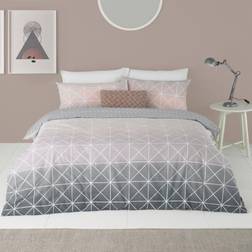 Riva Home Furn. Spectrum Blush Ombre Duvet Cover Pink, Grey, White, Multicolour