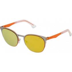 Police SPL341-S34G Orange Silver