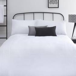 Serene Amalfi Super-King Duvet Cover White