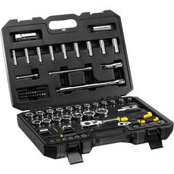 Stanley 1/4" Ratchets Socket Set Værktøjssæt