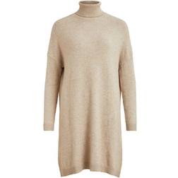 Vila Knitted Roll Collar Tunic