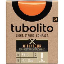 Tubolito X-Tubo City/Tour 700x30/50c 42 mm Naranja - Black