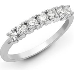 Jewelco London 18ct 0.75ct Diamond Stone Eternity Ring 3mm