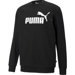 Puma Felpa con cappuccio Essentials con logo grande da uomo - Medium Gray Heather