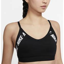 Nike Indy Logo Bra Black/White