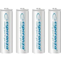 Esperanza batteri 4 x AA type NiMH