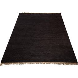 Massimo Sumace Hemp Rugs Black