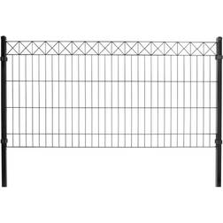 Hortus Panel Fence Pack with Deco "X" 8 Modules 200x100cm