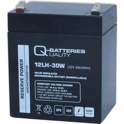 Q-Batteries Q-Batteries 12LH-30W 12V 5Ah Battery