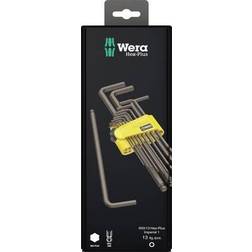 Wera 950/13 Hex-Plus 1 angle wrench set BlackLaser Sekskantskruetrækker