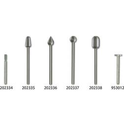 Proxxon Tungsten vanadium fræsebit 6 mm; 2 stk