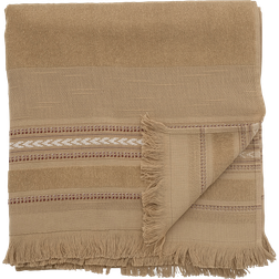 Bloomingville Lovina håndklæde Badehåndklæde Naturfarvet, Beige, Brun