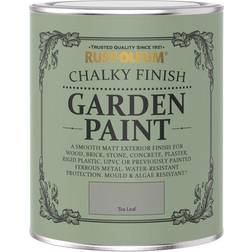 Rust-Oleum Chalky Finish 750 Garden Paint Wood Paint Grey 0.75L