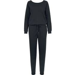 Urban Classics Ladies Long Sleeve Terry Jumpsuit Jumpsuit