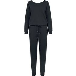 Urban Classics Ladies Long Sleeve Terry Jumpsuit Träningsoverall Dam