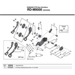 Shimano XTR Tension skrue