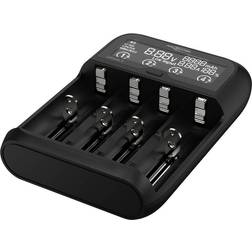 Ansmann Lithium 4 Chargeur universel de piles NiMH, Li-Ion et LiFePO4 (1 pce)