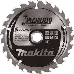 Makita E-12946 Rundsavblad 270 x 30 mm Antal tænder (per tomme) 24 1 stk