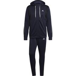 adidas Herren Sportanzug MTS Rib Aerorea - Schwarz